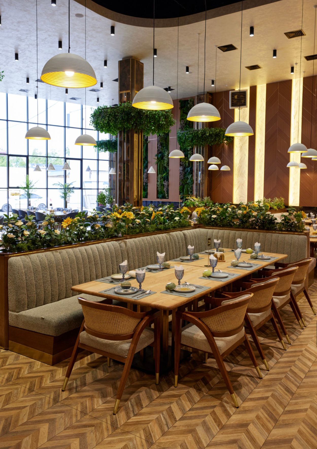 NORVIK banquette seating